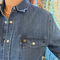 Embroidered shirt Lucky 2