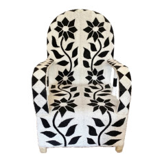 Fauteuil perlé du Nigéria