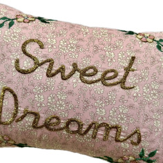 Embroidered cushion DREAM 2