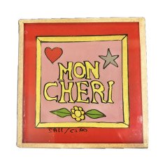 Painting under glass 10x10...