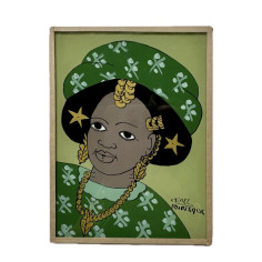 Painting under glass 12x16...