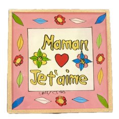 Painting under glass 10x10