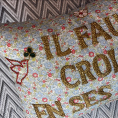 Personalized cushion Alba 2