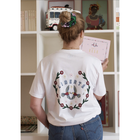 T-shirt ELLE x CSAO Liberté