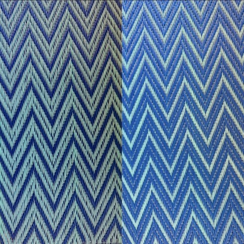 Recycled plastic rugs - Losanges
