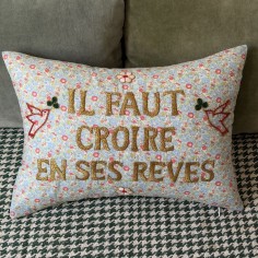 Personalized cushion Alba