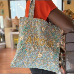 Sac Lisette brodé AMOUR