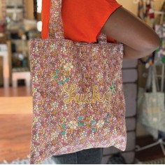 Lisette embroidered bag AMOUR