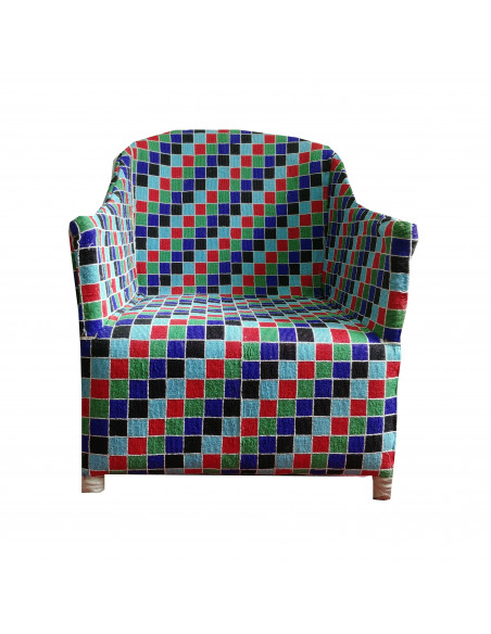 Fauteuil perlé du Nigéria