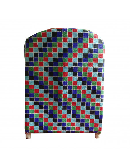 Fauteuil perlé du Nigéria