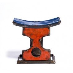 Tabouret en fer récupéré 2