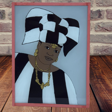 Painting under glass 12x16