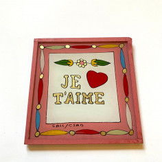 Peinture sous verre 10x10