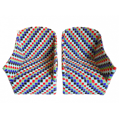 Fauteuil perlé du Nigéria