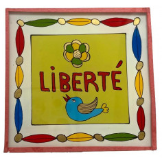 Peinture sous verre 10x10 -...