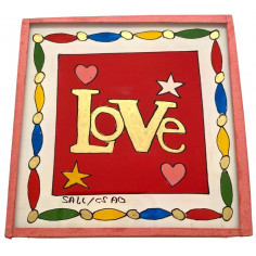 Peinture sous verre 10x10-...