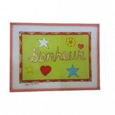 Peinture sous verre 16x12