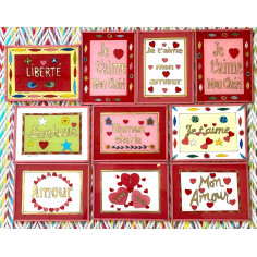 Peinture sous verre 16x12 2