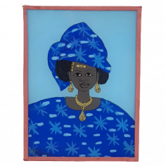 Painting under glass 12x16