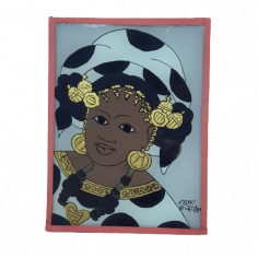 Peinture sous verre 12x16