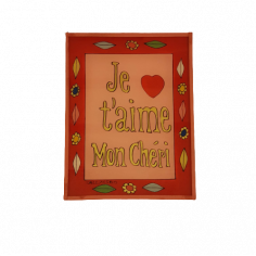 Peinture sous verre 12x16