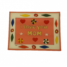 Peinture sous verre 16x12