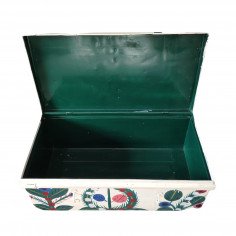 iron trunk, painted with... 2