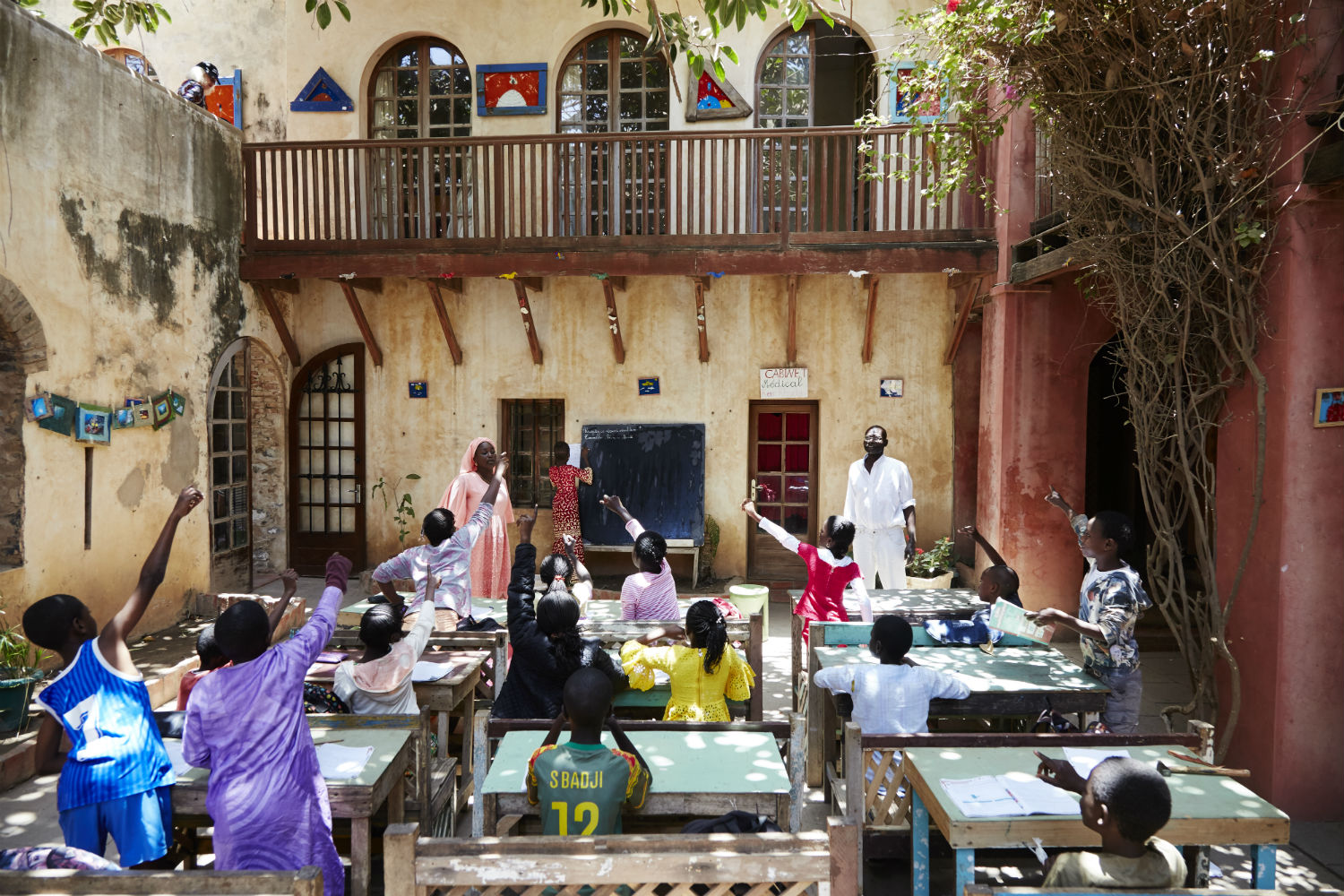Dans la cour de Keur Khadija